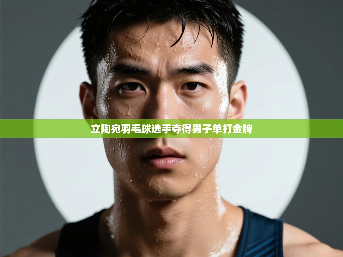 立陶宛羽毛球选手夺得男子单打金牌